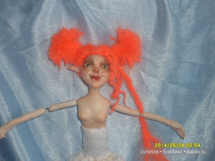 Золотой Эльф. Авторская кукла (фото 2)
