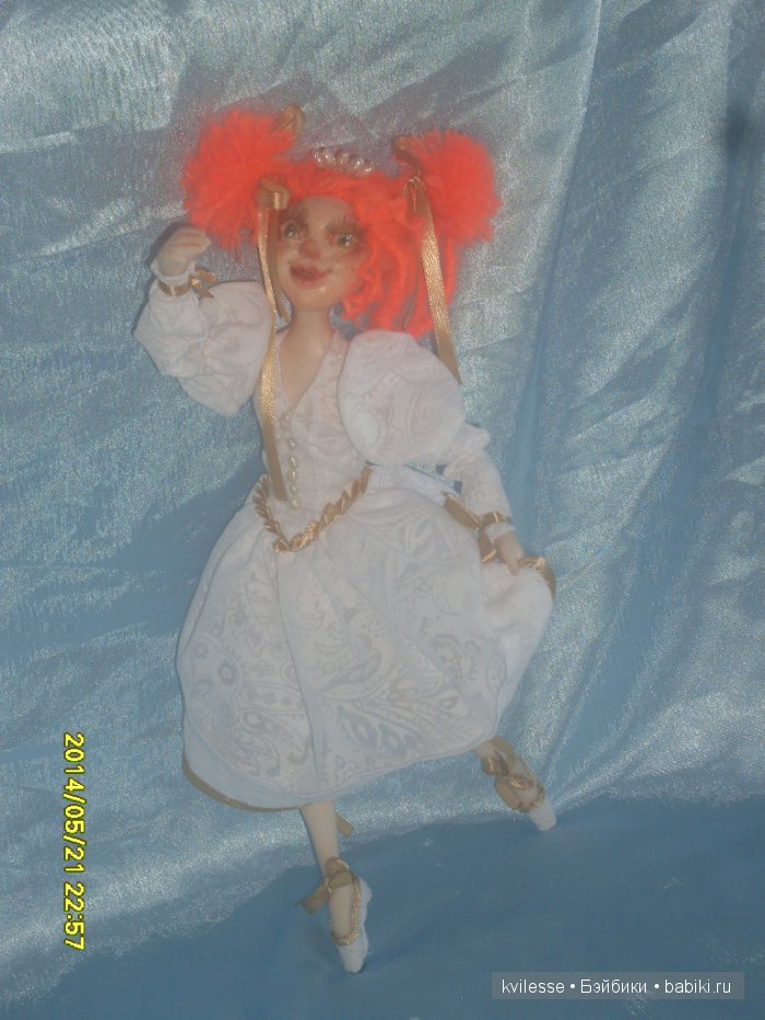 Золотой Эльф. Авторская кукла