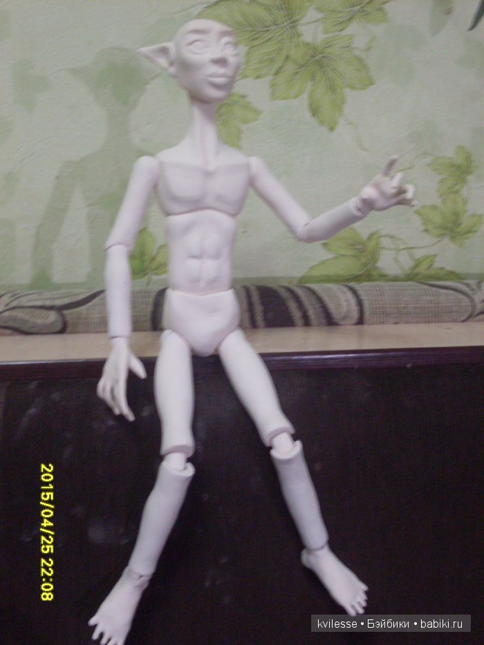 Лесной эльф. Шарнирная кукла Тутанхамон (фото 2)