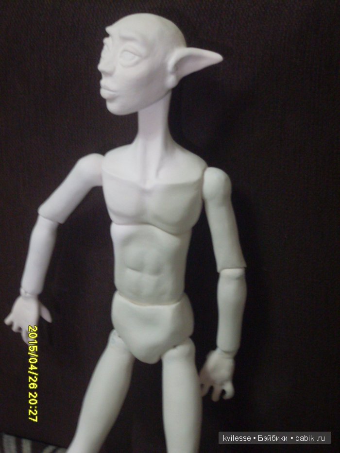 Лесной эльф. Шарнирная кукла Тутанхамон