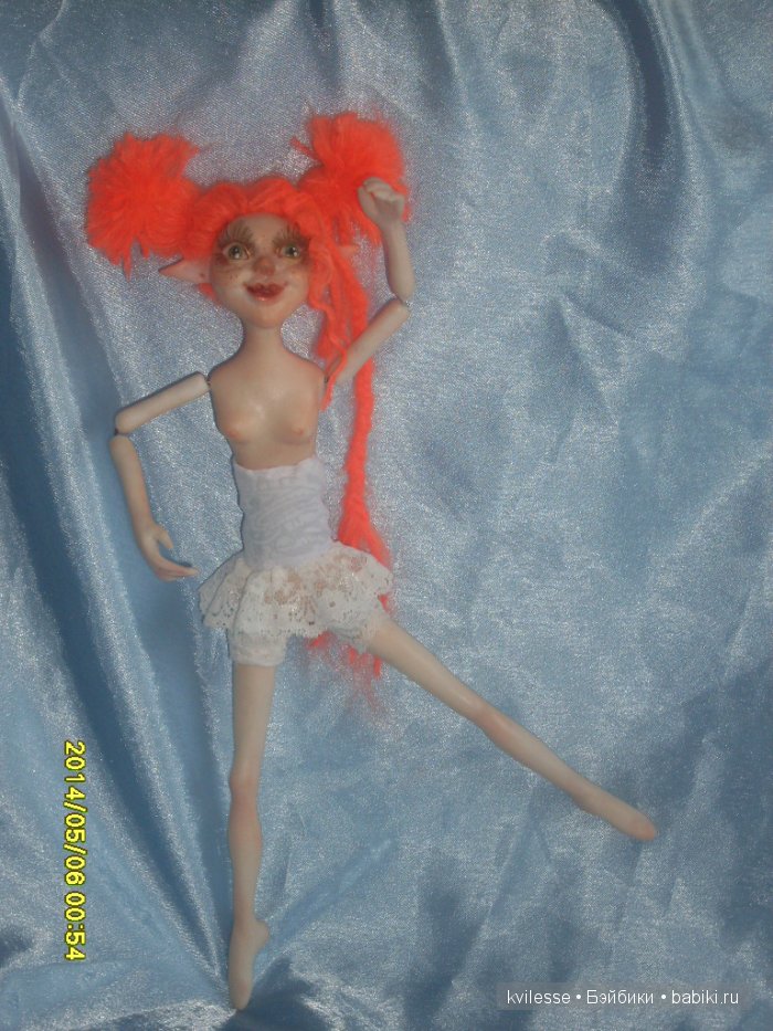Золотой Эльф. Авторская кукла (фото 3)
