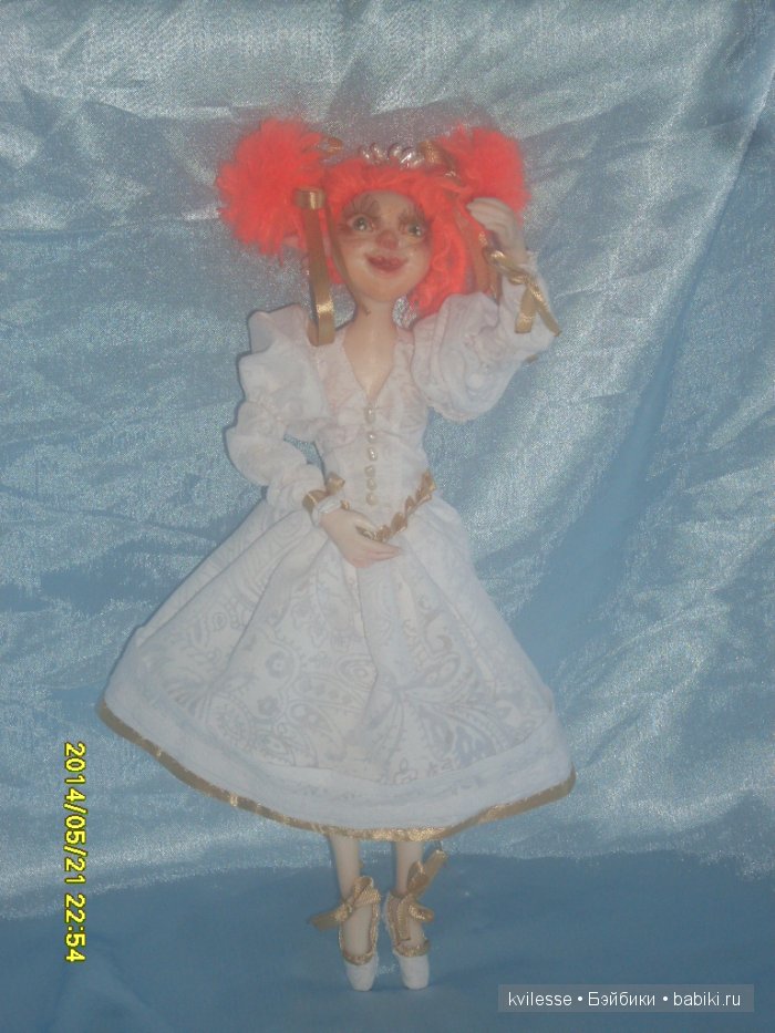 Золотой Эльф. Авторская кукла (фото 6)