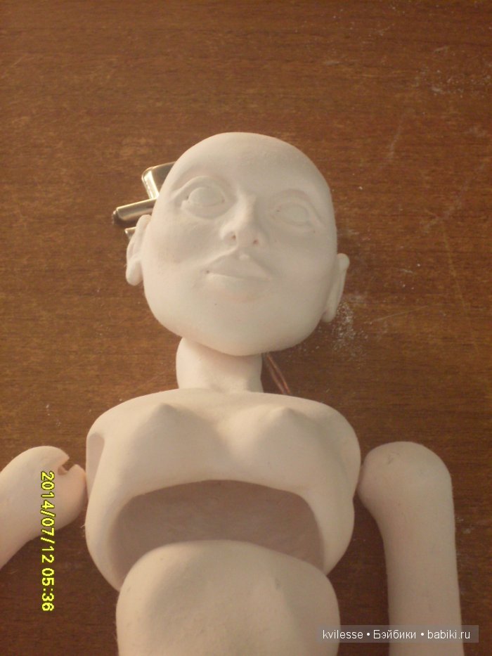 Первая красавица. Шарнирная авторская кукла (фото 3)