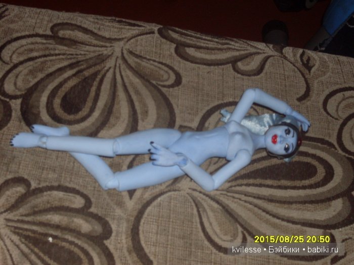 Элина Дару. Шарнирная авторская кукла (фото 7)