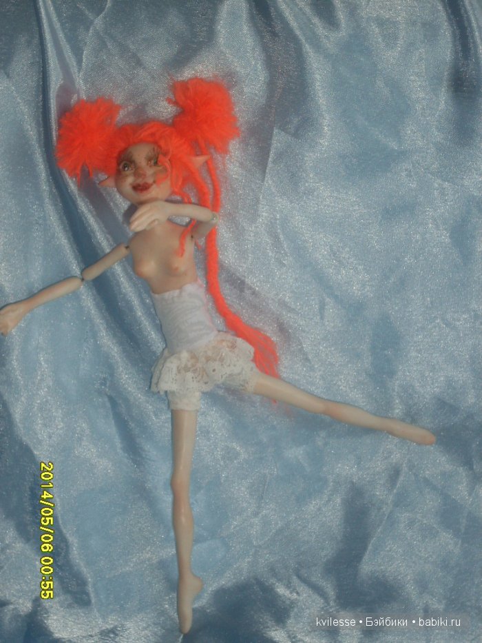 Золотой Эльф. Авторская кукла (фото 4)