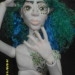 Лесной эльф. Шарнирная кукла Тутанхамон