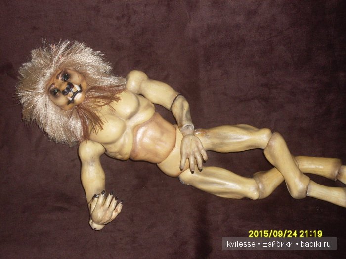 Шарнирная кукла Лион. Фотосет настоящего самца (фото 9)