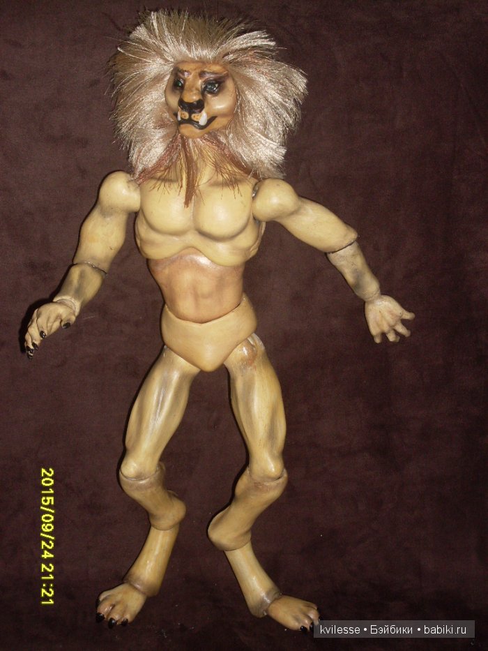 Шарнирная кукла Лион. Фотосет настоящего самца (фото 4)