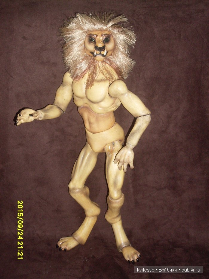 Шарнирная кукла Лион. Фотосет настоящего самца (фото 5)