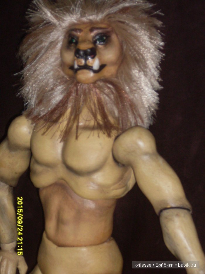 Шарнирная кукла Лион. Фотосет настоящего самца (фото 2)