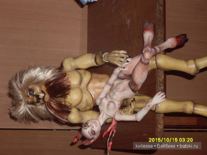 Госпожа Суккуб. Шарнирная авторская кукла