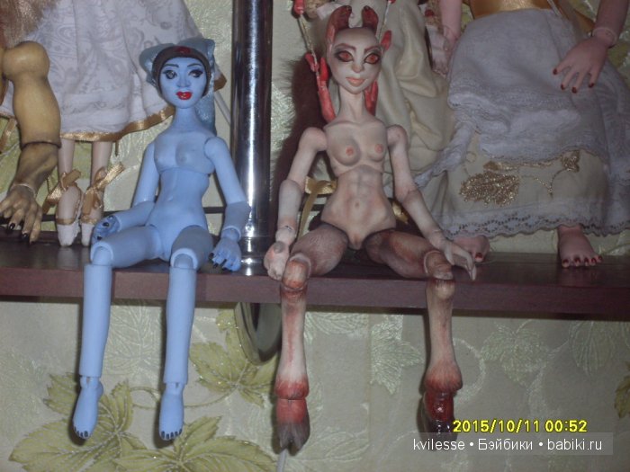 Госпожа Суккуб. Шарнирная авторская кукла