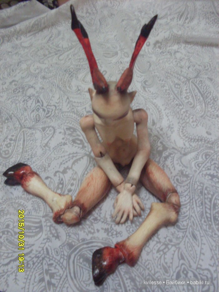 Госпожа Суккуб. Шарнирная авторская кукла