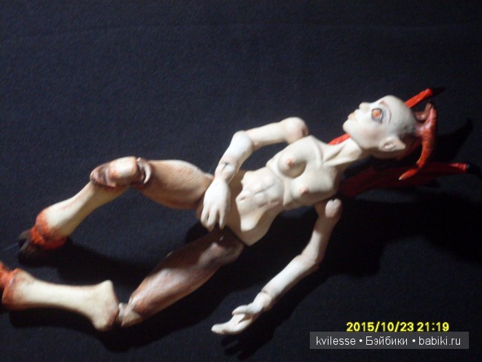 Госпожа Суккуб. Шарнирная авторская кукла