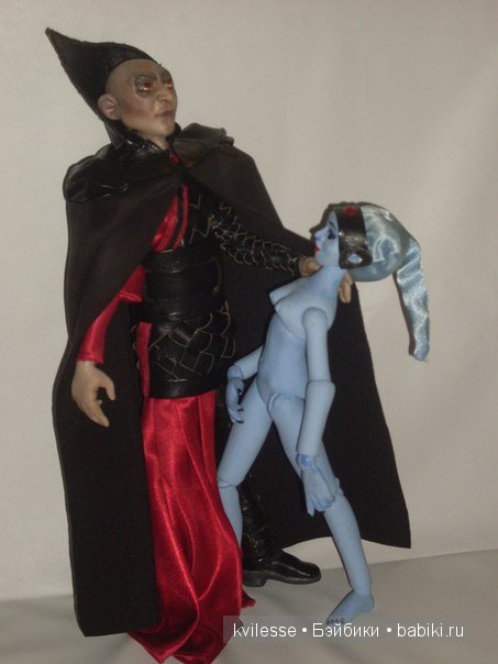 Лорд Фрес, ситх, куклы Квилессе, шарнирные куклы, кукла