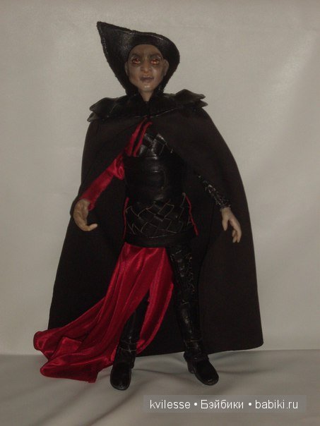 Лорд Фрес, ситх, куклы Квилессе, шарнирные куклы, кукла
