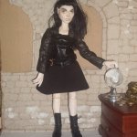 Шарнирная кукла Леди ситх. Начало