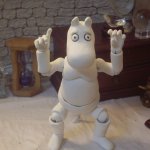 Муми-семейство. Шарнирная кукла Муми-тролль