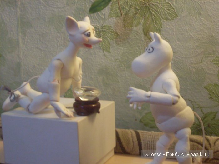 Муми-тролль и Снифф