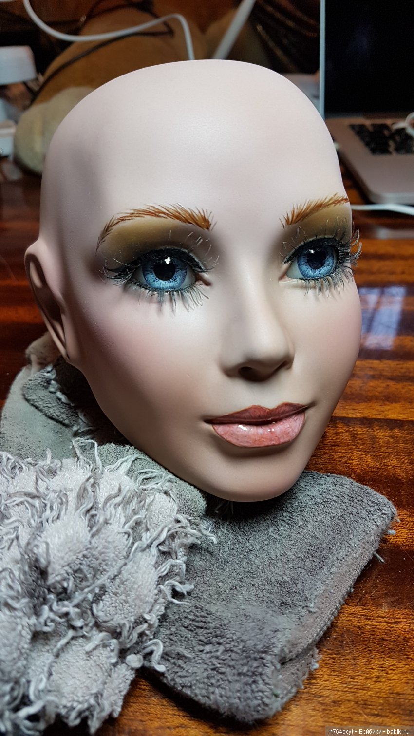 Реставрация куклы — Ремонт и реставрация фарфоровых кукол: склейка (фото 8)