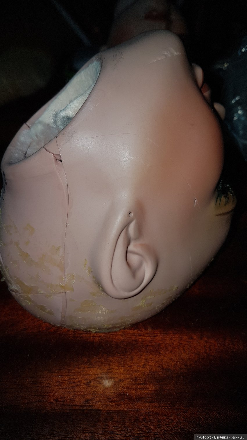 Реставрация куклы — Ремонт и реставрация фарфоровых кукол: склейка (фото 4)