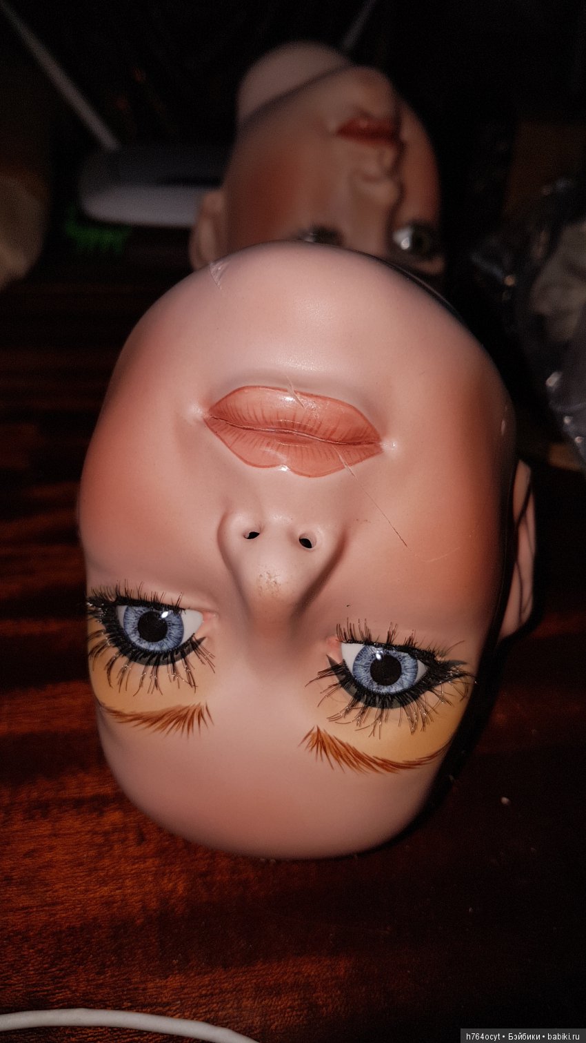 Реставрация куклы — Ремонт и реставрация фарфоровых кукол: склейка (фото 2)