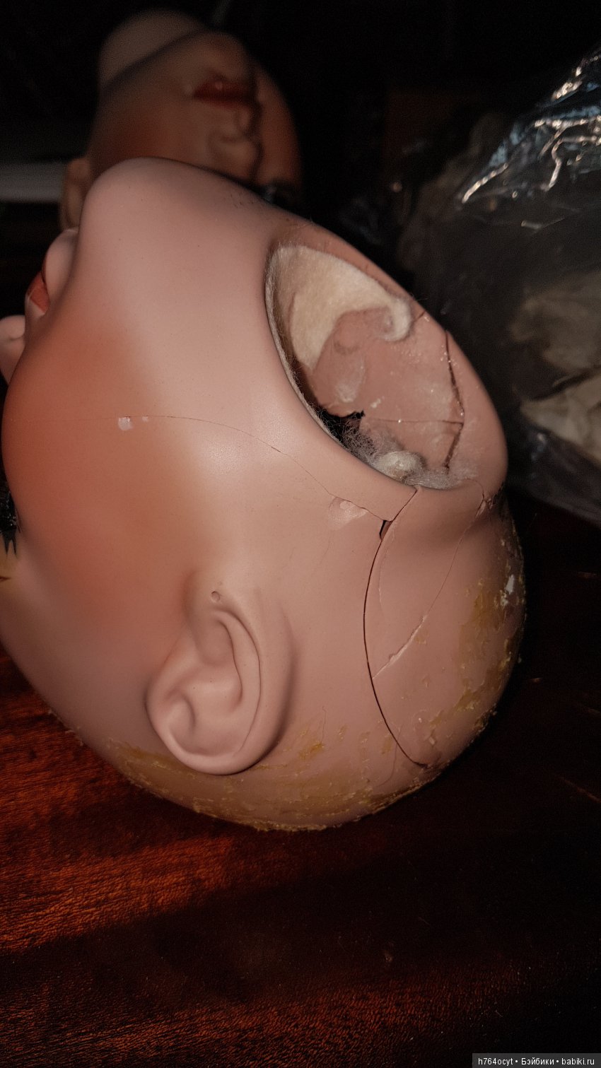 Реставрация куклы — Ремонт и реставрация фарфоровых кукол: склейка (фото 3)