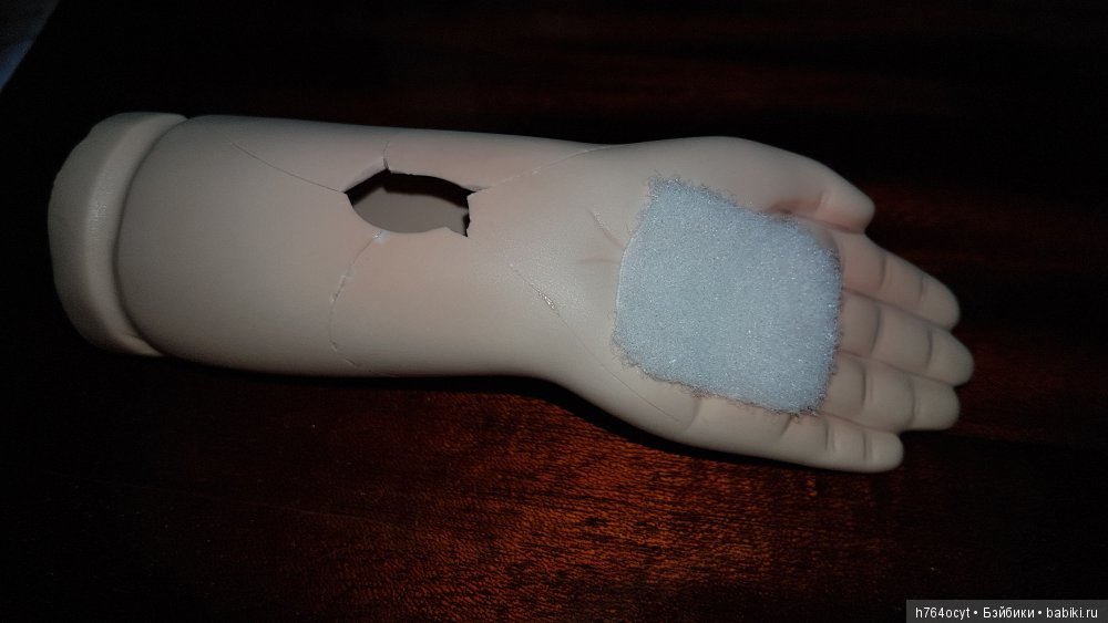 Реставрация куклы — Ремонт и реставрация фарфоровых кукол: склейка (фото 9)