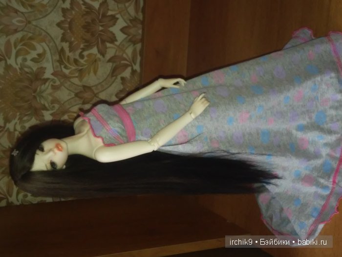 Платье за 10 минут — Одежда и обувь для кукол BJD (БЖД): 1/3 (фото 8)