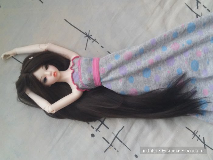 Платье за 10 минут — Одежда и обувь для кукол BJD (БЖД): 1/3 (фото 4)