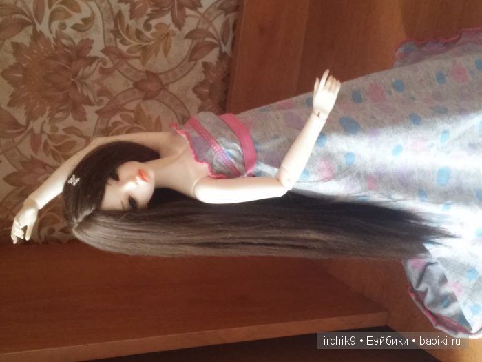 Платье за 10 минут — Одежда и обувь для кукол BJD (БЖД): 1/3 (фото 5)