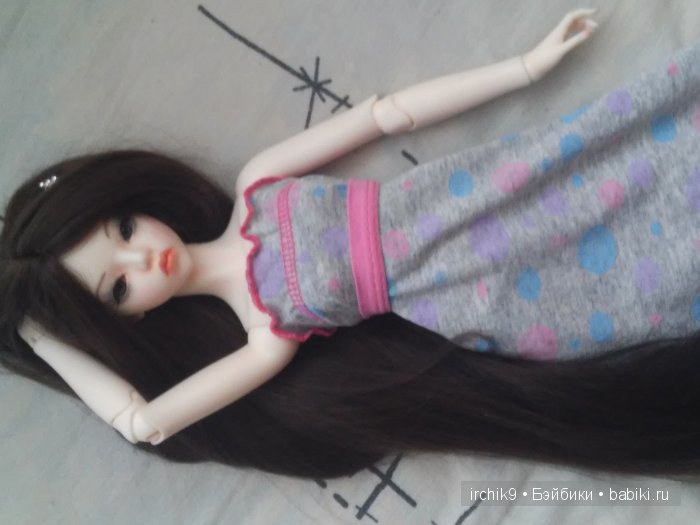 Платье за 10 минут — Одежда и обувь для кукол BJD (БЖД): 1/3 (фото 2)