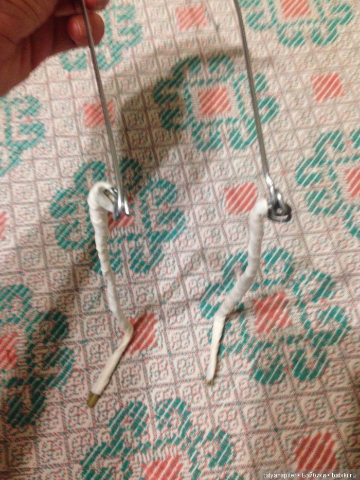 Лечение артрита у фарфоровых кукол или как сделать ноги подвижными (фото 7)