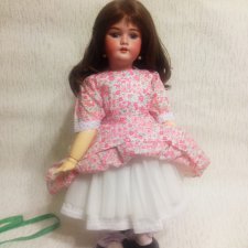 Хлопковое платье для куклы