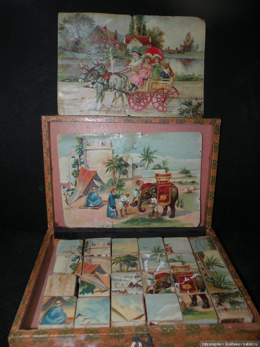 Прекрасные игрушки для антикварных кукол