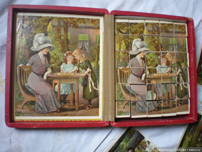 Прекрасные игрушки для антикварных кукол