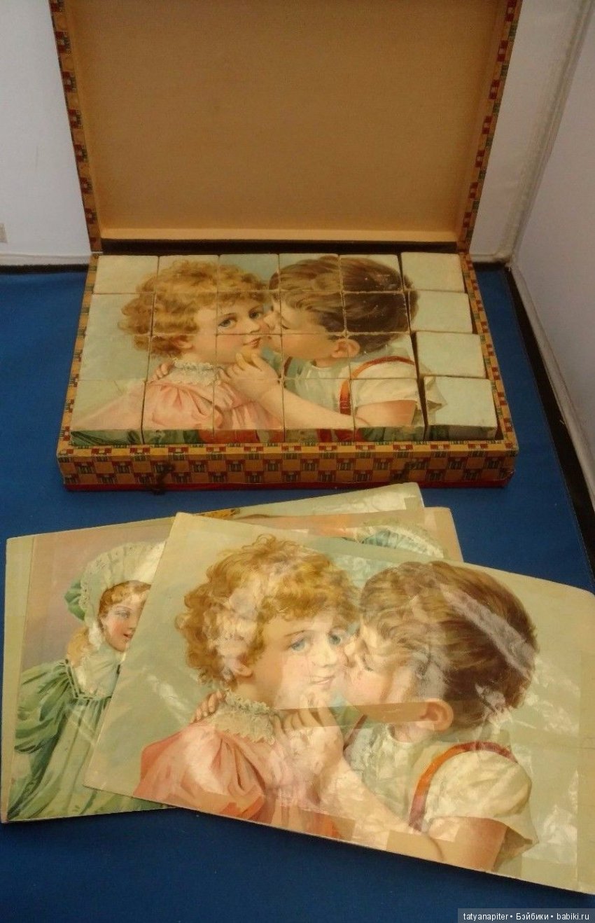 Прекрасные игрушки для антикварных кукол