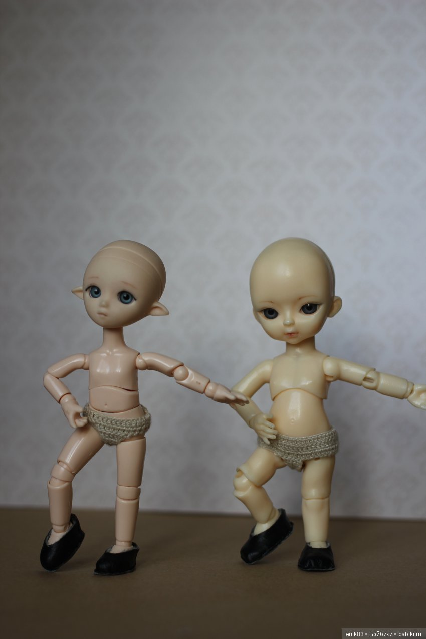 Сравнение Hujoo Baby 12 cm и Obitsu 11 cm (фото 7)