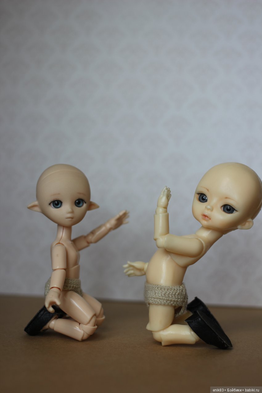 Сравнение Hujoo Baby 12 cm и Obitsu 11 cm (фото 9)