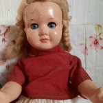 Кукла СССР фабрика Победа, прессопилки