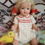 Кукла СССР прессопилки артель Анюта