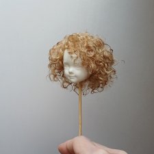 Паричок из козочки для девочек Марины Анфиловой