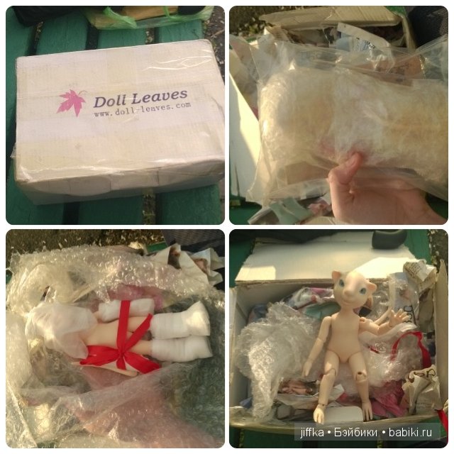 DollLeaves, Sandy, распаковка