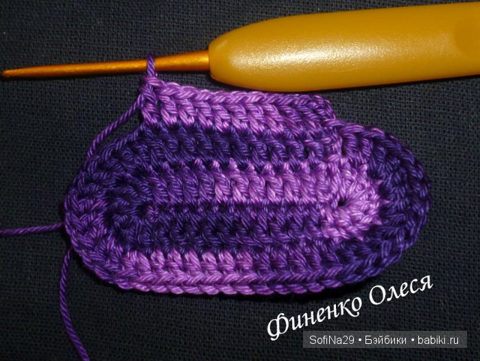 Мастер класс по вязанию туфелек для кукол