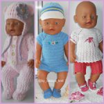 Сборник мастер классов по вязанию одежды для кукол
