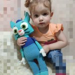 Котёнок Мур из мультфильма Цветняшки МК