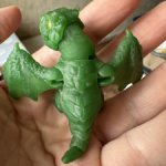 Infantem дракончик от Аленки Амикус зеленый