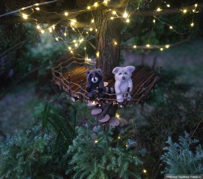 Продолжение лесной истории и плюшевой стройки