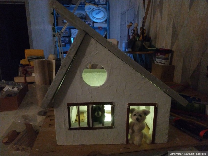 Продолжение лесной истории и плюшевой стройки