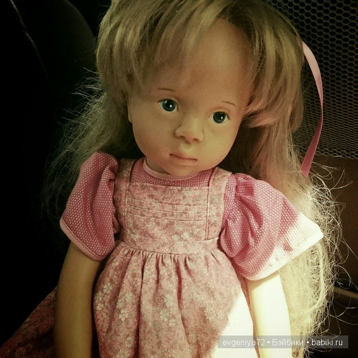 Кукла Сильвии Наттерер с блошки под Варшавой (фото 2)